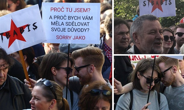 Jde o skutené demonstranty nebo modely?