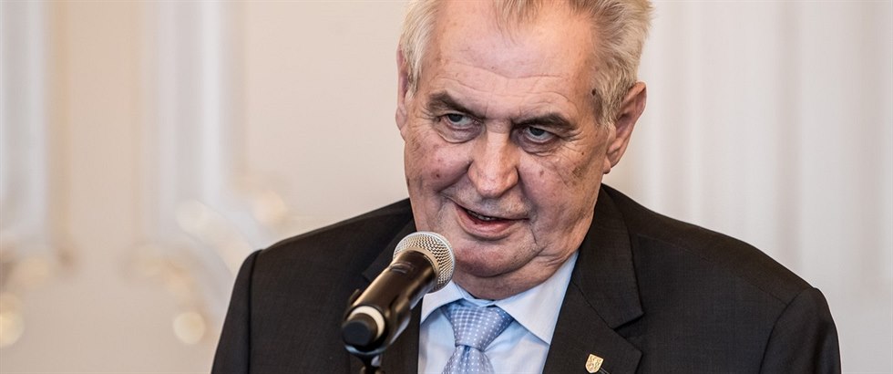 Prezident Zeman piznal, e je nemocný