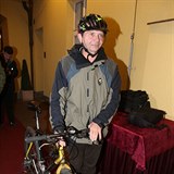 Miroslav Vladyka jezdí na kole za jakéhokoliv počasí.