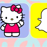 Hello Kitty na Snapchatu