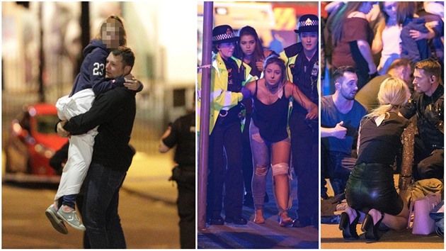 Výbuch po koncertu v Manchesteru zabil 19 lidí, spekuluje se o terorismu