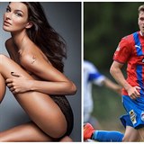 Modelka vantnerov si nala dalho fotbalistu.