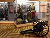 Armádní muzeum ikov je plné zajímavých uniforem a zbraní.