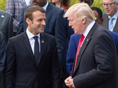 Mezi francouzským a americkým prezidentem to slun jiskí, Macron se rozhodl...
