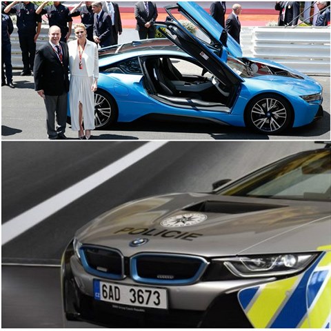 Kte slavn jezd v BMW i8?