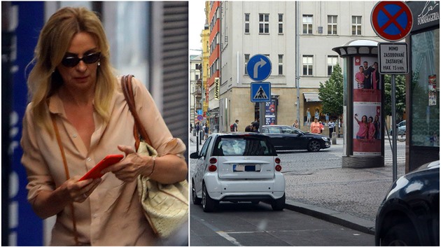 Ivana Chýlková si s parkováním v centru Prahy tkou hlavu nedlá.