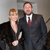 Charvátová s manželem v lednu 2016.