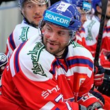 Hokejový útočník HC Slovan Bratislava Radek Smoleňák.