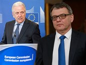 Ministr zahranií Zaorálek si po jednání s eurokomisaem Avramopoulem pipadal...