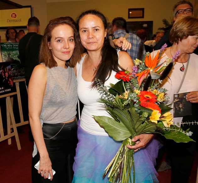 Tereza Voíková s maminkou.
