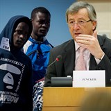 Jean-Claude Juncker je pro postih zemí, které nepřijali žádné uprchlíky nebo ne...