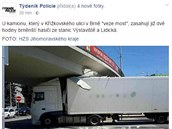 Na bizarní incident upozornil server Týdeník Policie.