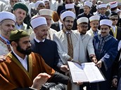Islámtí duchovní podepsali spolený dokument, který dostal název Prohláení...