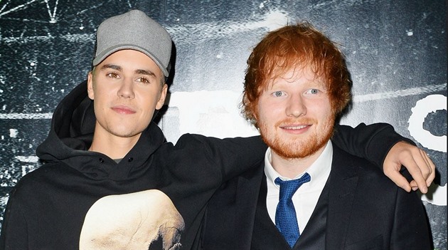Ed Sheeran občas napíše nějakou pecku i pro Justina Biebera.