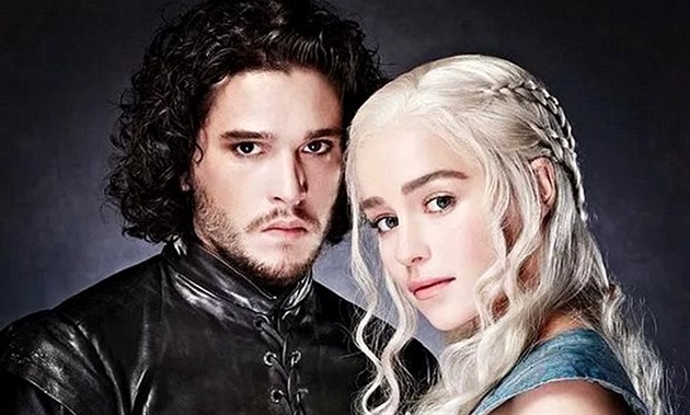 Jon Snow a  Daenerys Targaryen