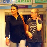Mahulena Bočanová s dcerou.