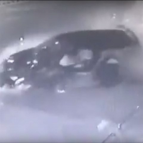 Havárie auta v Thajsku.