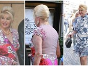Ivana Trumpová pedvedla v Praze pestrou paletu outfit.