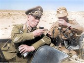 Marál Erwin Rommel hasí íze uprosted pout. Rommel byl geniální nmecký...