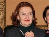 Eva Holubová na premiée filmu Manel na hodinu v prosinci 2016.