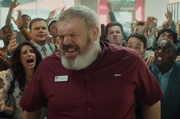 Hodor zaal makat v KFC!