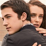 Dylan Minnette (Clay Jensen) a Katherine Langford (Hannah Baker), 13 Reasons Why