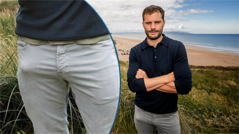 Jamie Dornan rozvánil fanynky.