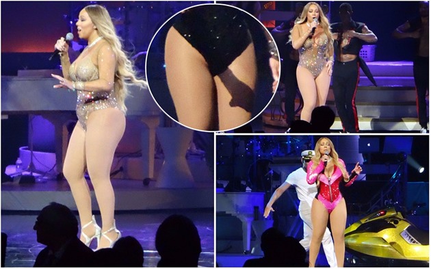 Mariah Carey odhalila své křivky bez retuše.