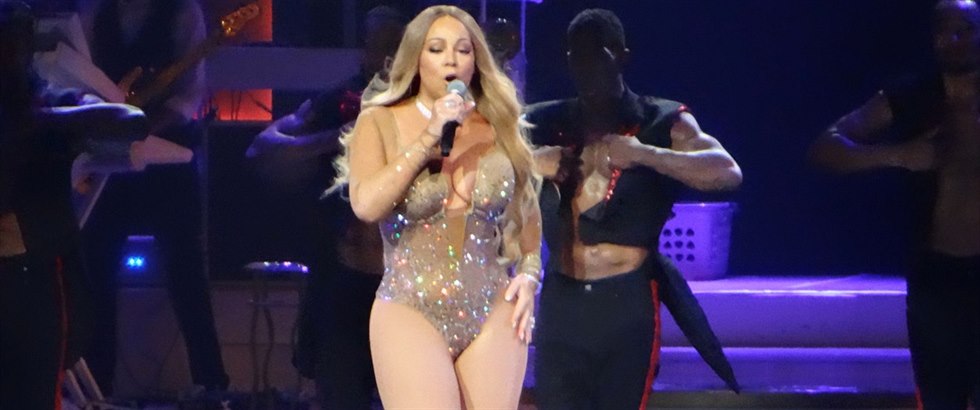 Mariah má opravdu macatá stehna.