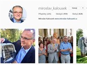 Miroslav Kalousek má na Instagramu tém tisíc sledujících.