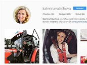 Kateina Valachová sdílí na Instagramu pomrn zajímavé snímky.