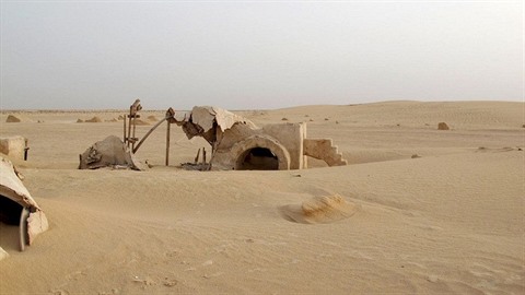Planeta Tatooine z Hvzdných válek nevznikla ve studiu.