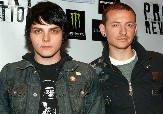 Gerard Way a Chester Bennington (2007)