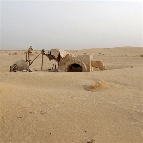 Planeta Tatooine z Hvzdnch vlek nevznikla ve studiu.