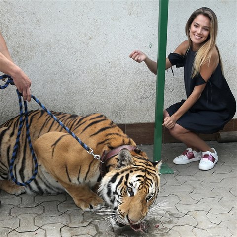 Zatmco si elma pochutnvala na kosti od Andrey, modelka pzovala fotografm.