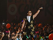 Jihokorejský rapper Park Jae-sang alias Psy.