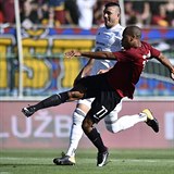 Za Spartu v Boleslavi nastoupila i jedenct letn posila Jonathan Biabiany....