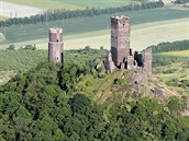 V turistické sezón je pístupná zícenina hradu Hazmburk, na kterou se...