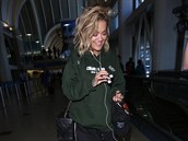 Rita Ora na letiti v Los Angeles