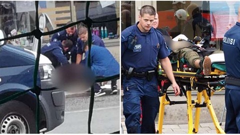 Pátení útok ve mst Turku finská policie vyetuje jako trestný in...