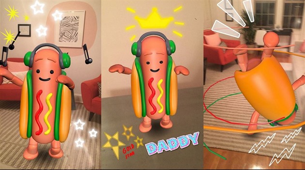 Snapchat hot dog slaví obrovský úspch.