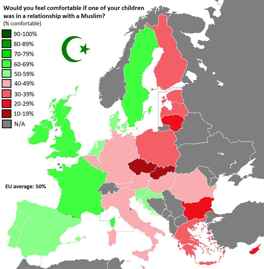 Jak by vm bylo pjemn, kdyby jedno z vaich dt mlo pomr s muslimem?