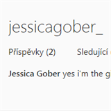 Jessica si po skandálu na Instagram sebevědomě napsala: „Ano, jsem tam dívka,...