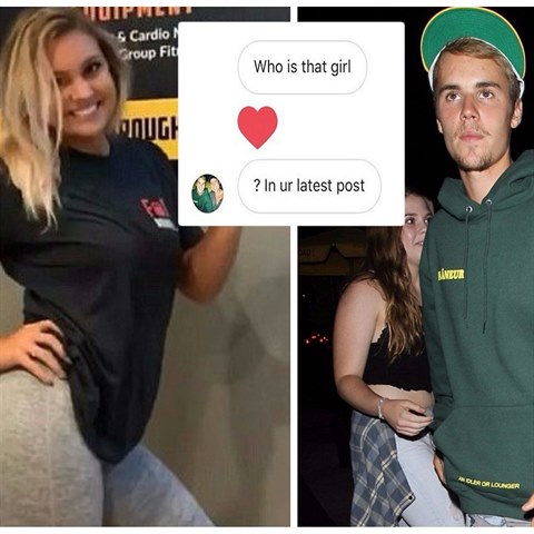 Justin Bieber doplatil na z�jem o nezn�mou d�vku ve fitku.