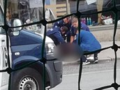 Policie v Turku zatýká útoníka.