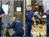 Zatení teroristy z Turku se neobelo bez stelby.