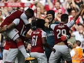 Arsenal slavil na zaátku sezony výhru v anglickém Superpoháru.