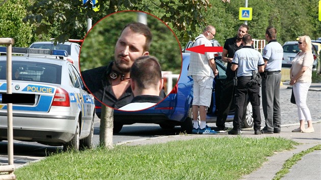 Radim Schwab ml spor s taxikáem. Musela pijet policie.