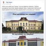 Eurposlanec Petr Mach komentuje rekonstrukci koly v Kamennch ehrovicch.