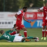 Slavia na Bohemians remizovala, domcm navc rozhod upel pokutov kop.